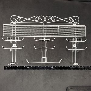 Jewelry Valet Organizer Hanging Coated Wire